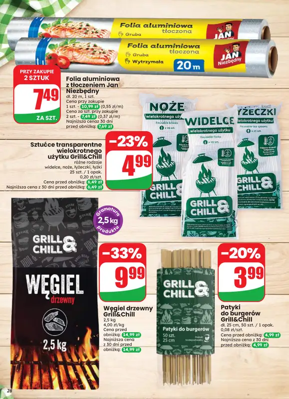 Dino - gazetka promocyjna Gazetka 33 / 2026 od środy 12.08 do wtorku 18.08 - strona 28