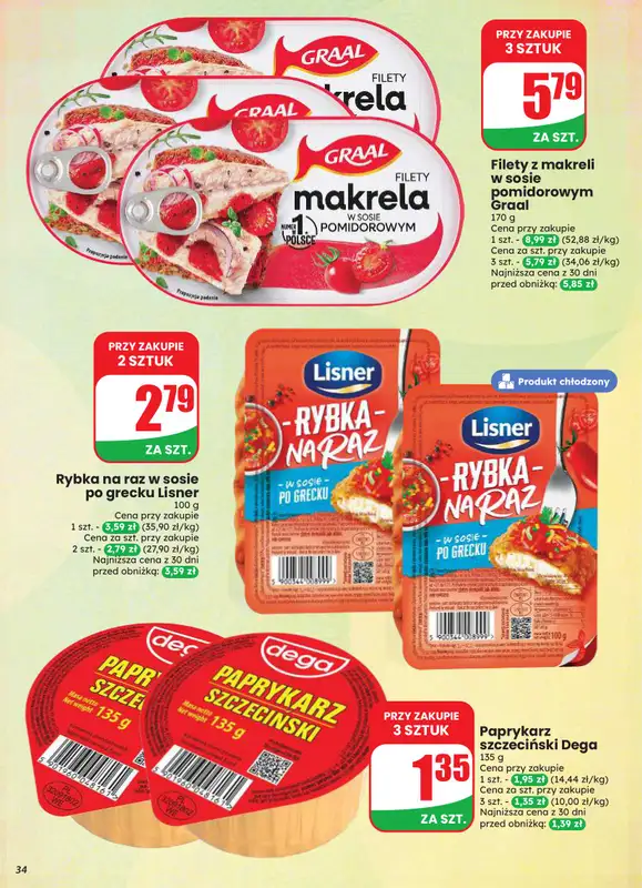 Dino - gazetka promocyjna Gazetka 33 / 2026 od środy 12.08 do wtorku 18.08 - strona 34