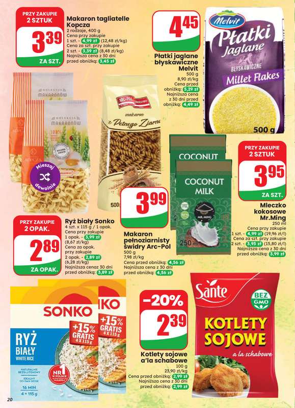 Dino - gazetka promocyjna Gazetka 33 / 2026 od środy 12.08 do wtorku 18.08 - strona 20