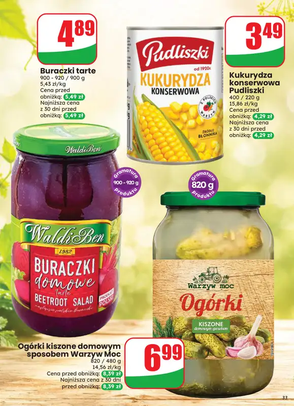 Dino - gazetka promocyjna Gazetka 33 / 2026 od środy 12.08 do wtorku 18.08 - strona 33