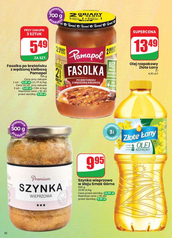 Dino - gazetka promocyjna Gazetka 33 / 2026 od środy 12.08 do wtorku 18.08 - strona 32