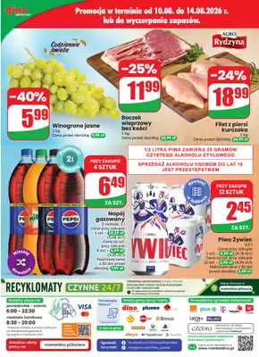 Dino - gazetka promocyjna Gazetka 33 / 2026 od środy 12.08 do wtorku 18.08 - strona 85