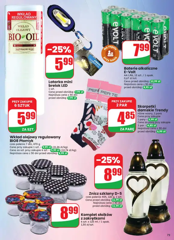 Dino - gazetka promocyjna Gazetka 33 / 2026 od środy 12.08 do wtorku 18.08 - strona 73