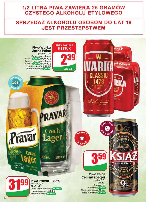 Dino - gazetka promocyjna Gazetka 33 / 2026 od środy 12.08 do wtorku 18.08 - strona 62