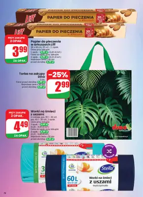 Dino - gazetka promocyjna Gazetka 33 / 2026 od środy 12.08 do wtorku 18.08 - strona 74