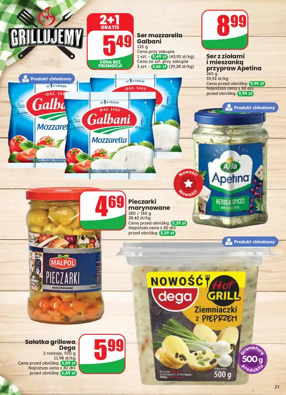 Dino - gazetka promocyjna Gazetka 33 / 2026 od środy 12.08 do wtorku 18.08 - strona 21