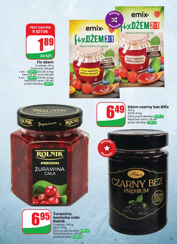 Dino - gazetka promocyjna Gazetka 33 / 2026 od środy 12.08 do wtorku 18.08 - strona 17