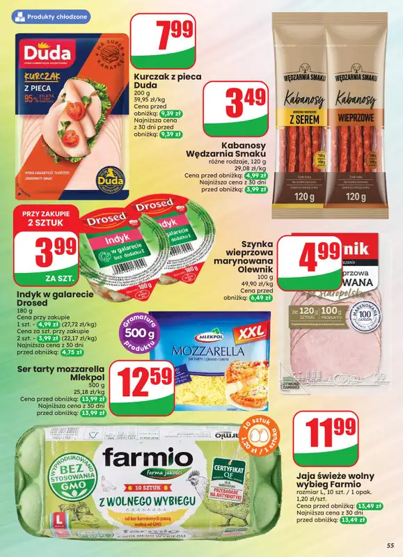 Dino - gazetka promocyjna Gazetka 33 / 2026 od środy 12.08 do wtorku 18.08 - strona 55