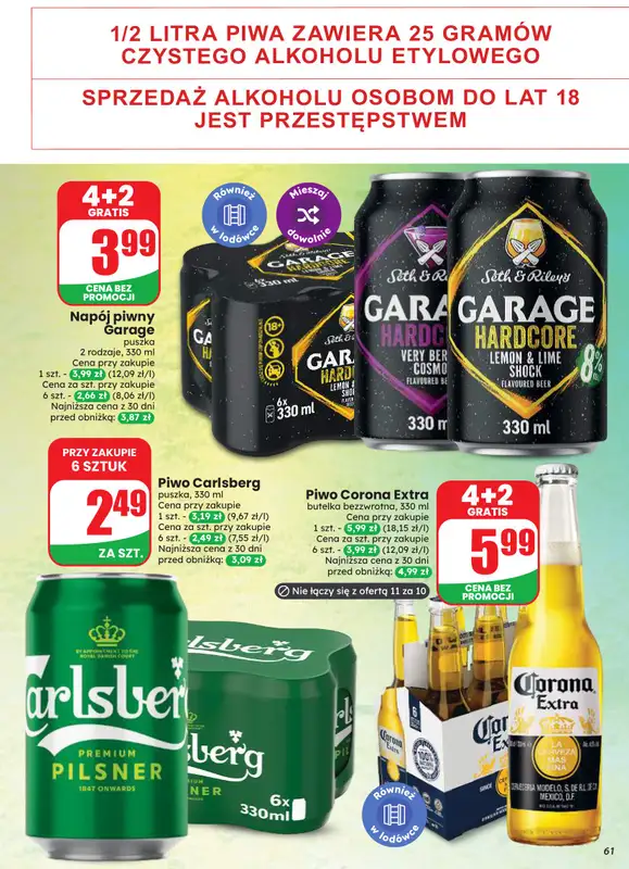 Dino - gazetka promocyjna Gazetka 33 / 2026 od środy 12.08 do wtorku 18.08 - strona 61