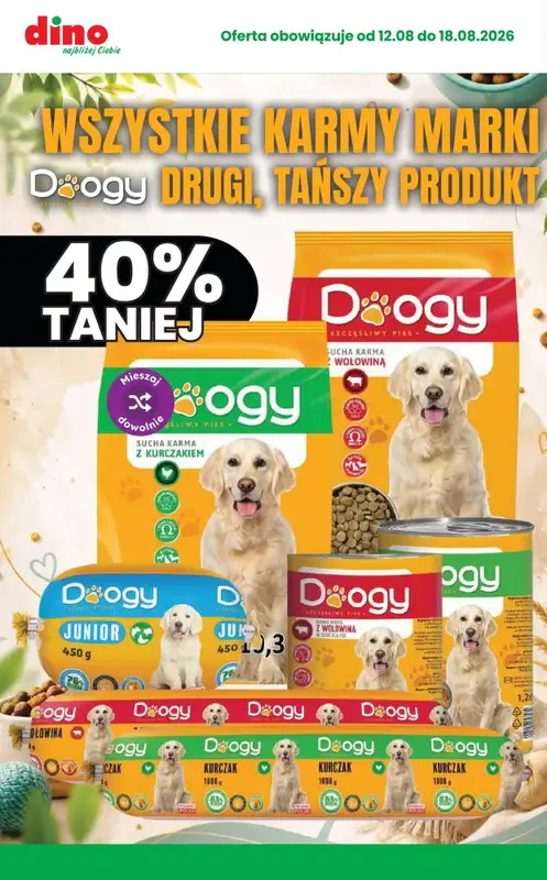 Dino - gazetka promocyjna Najlepsze promocje! od środy 12.08 do wtorku 18.08 - strona 7