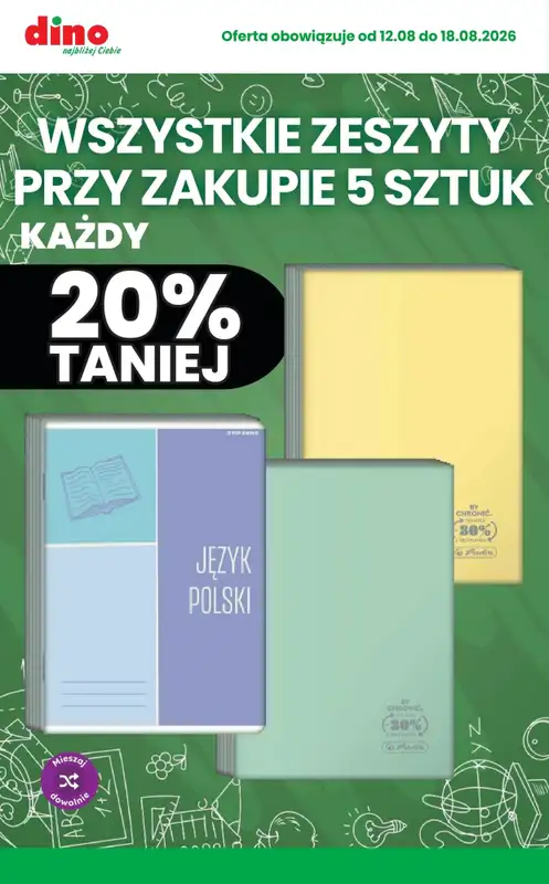 Dino - gazetka promocyjna Najlepsze promocje! od środy 12.08 do wtorku 18.08 - strona 6