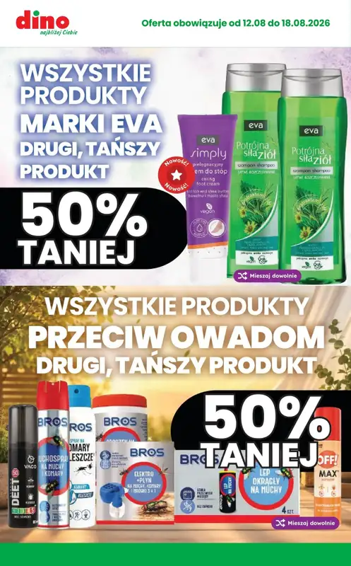 Dino - gazetka promocyjna Najlepsze promocje! od środy 12.08 do wtorku 18.08 - strona 5