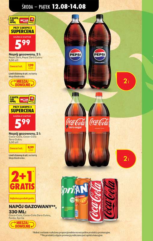 Biedronka - gazetka promocyjna Od środy od środy 12.08 do środy 19.08 - strona 7