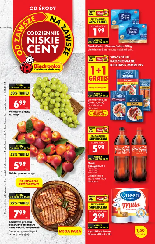 Biedronka - gazetka promocyjna Od środy  