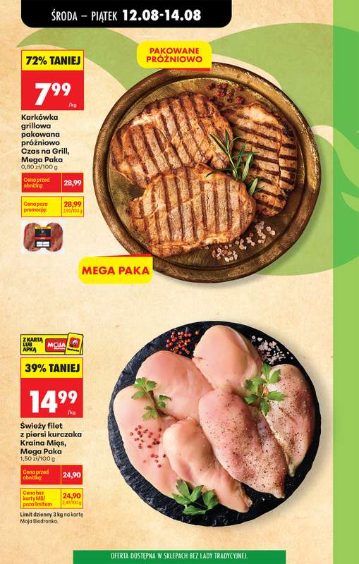 Biedronka - gazetka promocyjna Od środy od środy 12.08 do środy 19.08 - strona 3