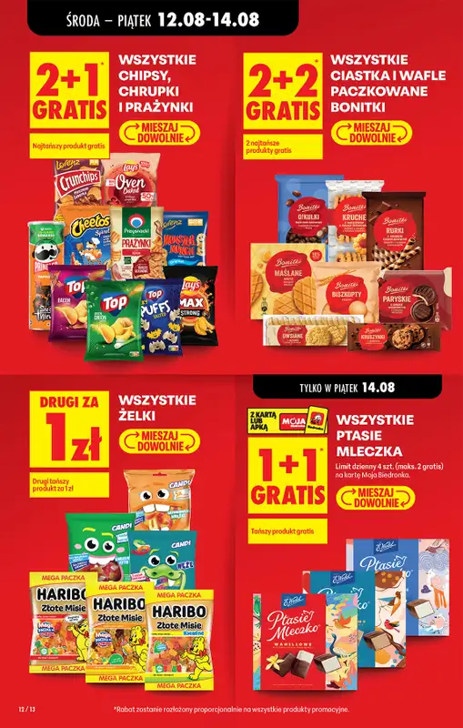 Biedronka - gazetka promocyjna Od środy od środy 12.08 do wtorku 18.08 - strona 16
