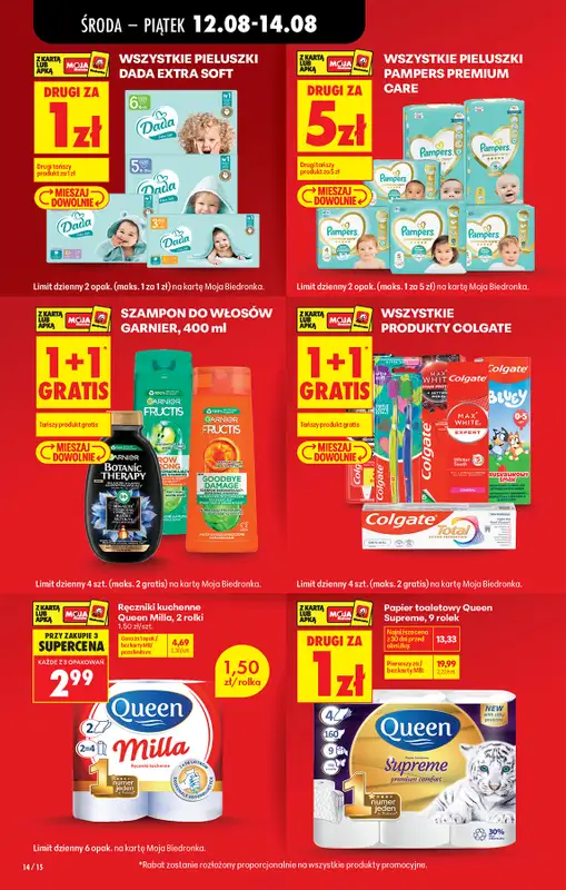 Biedronka - gazetka promocyjna Od środy od środy 12.08 do wtorku 18.08 - strona 18