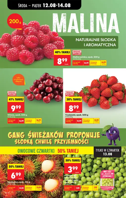 Biedronka - gazetka promocyjna Od środy od środy 12.08 do wtorku 18.08 - strona 28