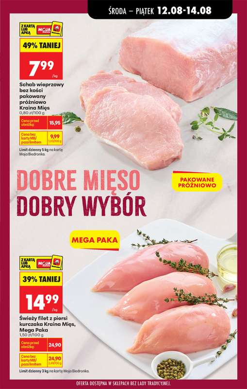 Biedronka - gazetka promocyjna Od środy od środy 12.08 do środy 19.08 - strona 33