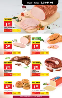 Biedronka - gazetka promocyjna Od środy, Z ladą tradycyjną od środy 12.08 do wtorku 18.08 - strona 33