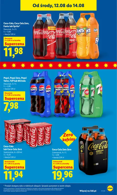 Lidl - gazetka promocyjna Gazetka Ważna Od 12.08 Do 14.08 od środy 12.08 do piątku 14.08 - strona 73