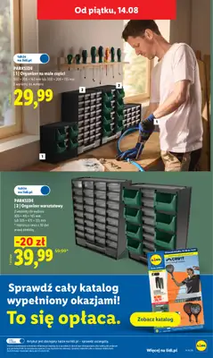 Lidl - gazetka promocyjna Gazetka Ważna Od 12.08 Do 14.08 od środy 12.08 do piątku 14.08 - strona 45