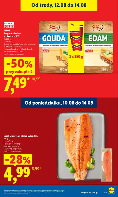 Lidl - gazetka promocyjna Gazetka Ważna Od 12.08 Do 14.08 od środy 12.08 do piątku 14.08 - strona 15