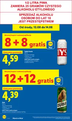 Lidl - gazetka promocyjna Gazetka Ważna Od 12.08 Do 14.08 od środy 12.08 do piątku 14.08 - strona 20