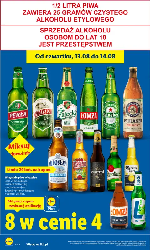 Lidl - gazetka promocyjna Gazetka Ważna Od 12.08 Do 14.08 od środy 12.08 do piątku 14.08 - strona 6