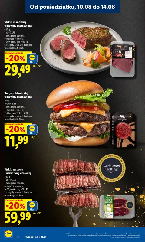 Lidl - gazetka promocyjna Gazetka Ważna Od 12.08 Do 14.08 od środy 12.08 do piątku 14.08 - strona 64