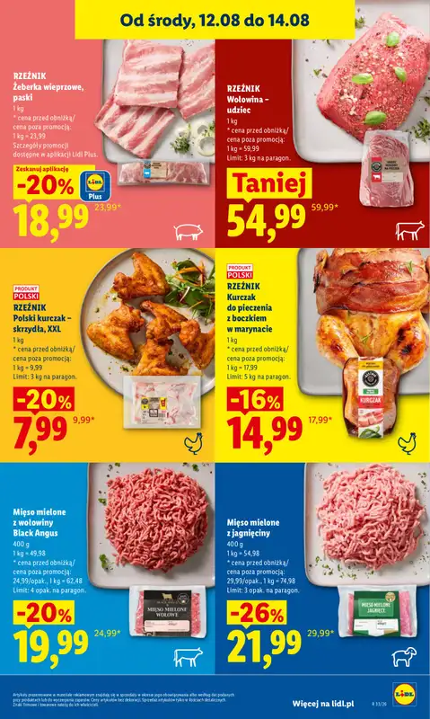 Lidl - gazetka promocyjna Gazetka Ważna Od 12.08 Do 14.08 od środy 12.08 do piątku 14.08 - strona 63