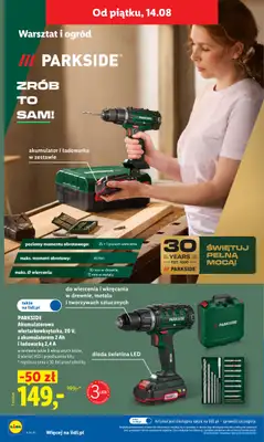 Lidl - gazetka promocyjna Gazetka Ważna Od 12.08 Do 14.08 od środy 12.08 do piątku 14.08 - strona 44