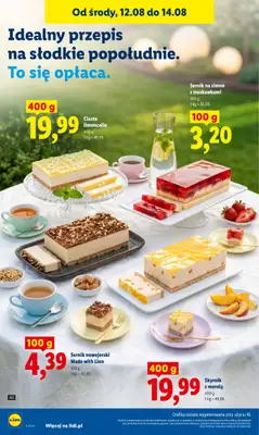 Lidl - gazetka promocyjna Gazetka Ważna Od 12.08 Do 14.08 od środy 12.08 do piątku 14.08 - strona 86