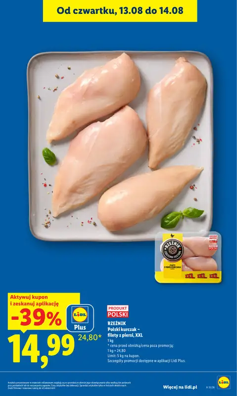 Lidl - gazetka promocyjna Gazetka Ważna Od 12.08 Do 14.08 od środy 12.08 do piątku 14.08 - strona 5