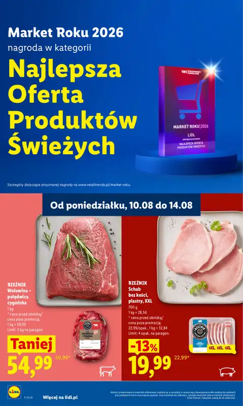 Lidl - gazetka promocyjna Gazetka Ważna Od 12.08 Do 14.08 od środy 12.08 do piątku 14.08 - strona 62