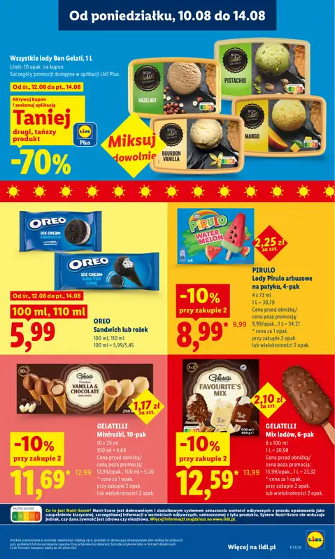 Lidl - gazetka promocyjna Gazetka Ważna Od 12.08 Do 14.08 od środy 12.08 do piątku 14.08 - strona 69