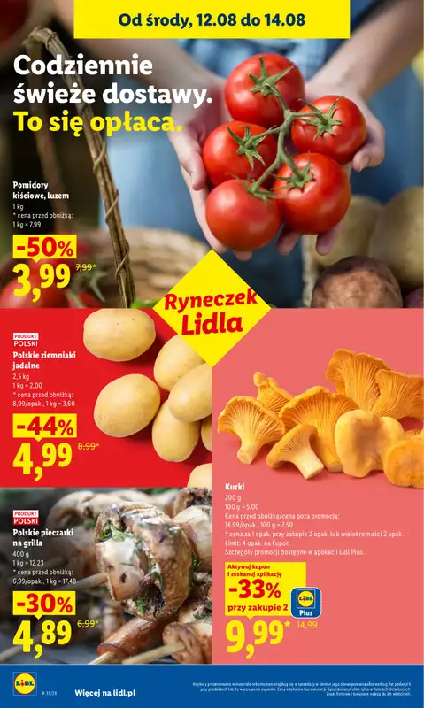 Lidl - gazetka promocyjna Gazetka Ważna Od 12.08 Do 14.08 od środy 12.08 do piątku 14.08 - strona 48