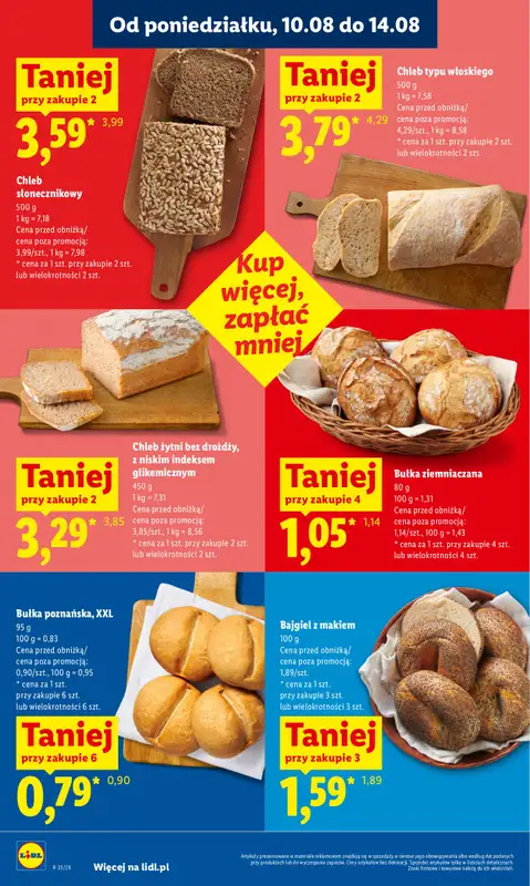 Lidl - gazetka promocyjna Gazetka Ważna Od 12.08 Do 14.08 od środy 12.08 do piątku 14.08 - strona 60