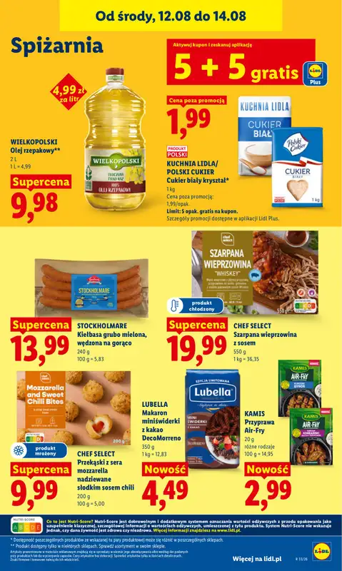 Lidl - gazetka promocyjna Gazetka Ważna Od 12.08 Do 14.08 od środy 12.08 do piątku 14.08 - strona 87