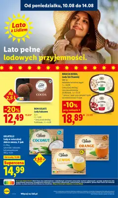 Lidl - gazetka promocyjna Gazetka Ważna Od 12.08 Do 14.08 od środy 12.08 do piątku 14.08 - strona 68