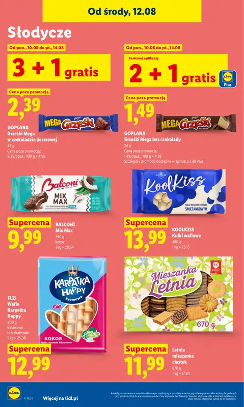 Lidl - gazetka promocyjna Gazetka Ważna Od 12.08 Do 14.08 od środy 12.08 do piątku 14.08 - strona 84