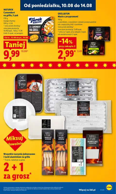 Lidl - gazetka promocyjna Gazetka Ważna Od 12.08 Do 14.08 od środy 12.08 do piątku 14.08 - strona 57