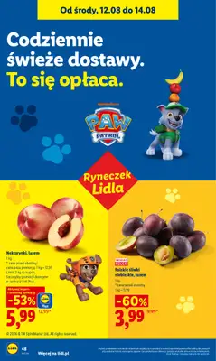 Lidl - gazetka promocyjna Gazetka Ważna Od 12.08 Do 14.08 od środy 12.08 do piątku 14.08 - strona 50