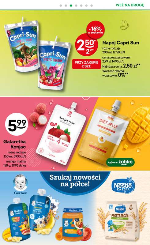 Żabka - gazetka promocyjna Gazetka od środy 12.08 do wtorku 25.08 - strona 72