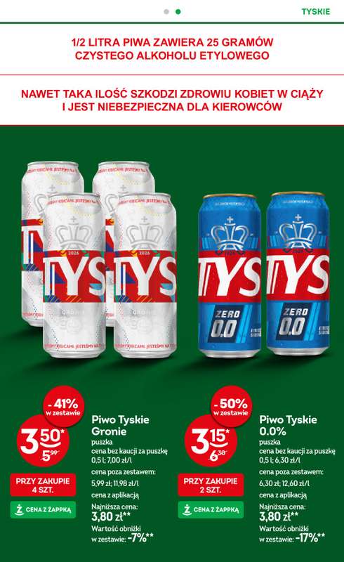 Żabka - gazetka promocyjna Gazetka od środy 12.08 do wtorku 25.08 - strona 17