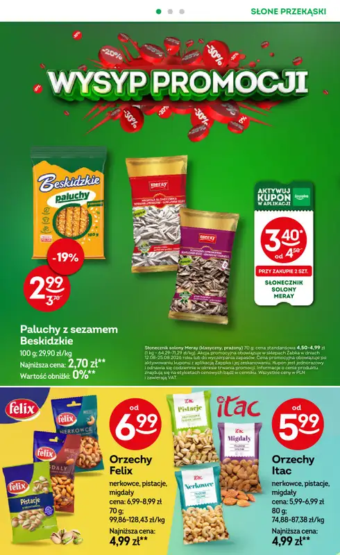 Żabka - gazetka promocyjna Gazetka od środy 12.08 do wtorku 25.08 - strona 20