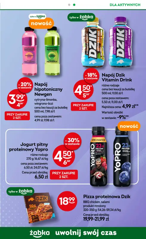 Żabka - gazetka promocyjna Gazetka od środy 12.08 do wtorku 25.08 - strona 81
