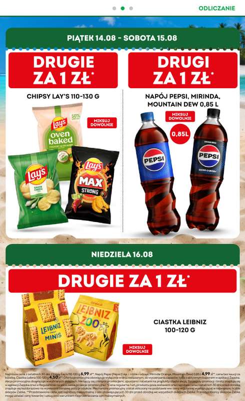 Żabka - gazetka promocyjna Gazetka od środy 12.08 do wtorku 25.08 - strona 3