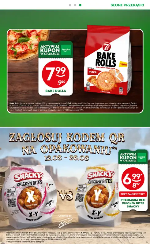 Żabka - gazetka promocyjna Gazetka od środy 12.08 do wtorku 25.08 - strona 22