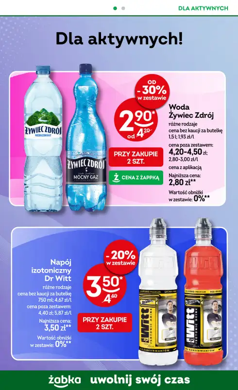 Żabka - gazetka promocyjna Gazetka od środy 12.08 do wtorku 25.08 - strona 80